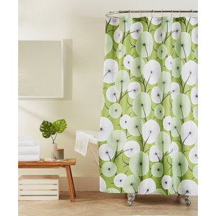 EBERN DESIGNS Cosgrove Floral Single Shower Curtain