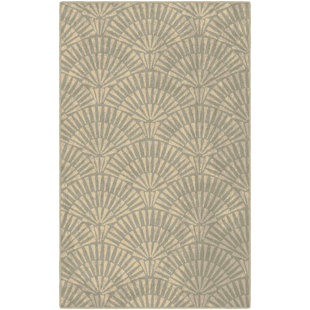 HIGHLAND DUNES Howerton Performance Beige Rug