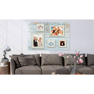 HAUS AM MEER Collage-Rahmen Retro