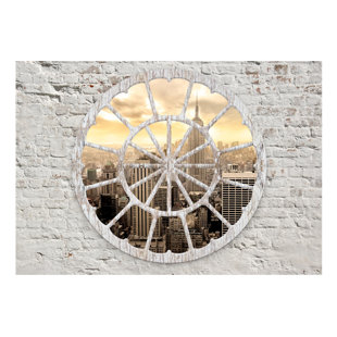 17 STORIES Fototapete New York ein Blick durch das Fenster