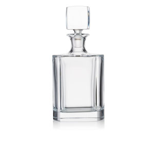 Rogaska Manhattan Brandy Whiskey Decanter