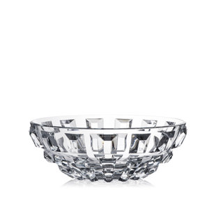 ROGASKA Gem Crystal Decorative Bowl in Clear