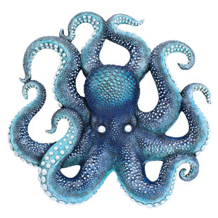DESIGN TOSCANO Deadly Octopus of the Coral Reef Wall Sculpture