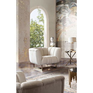 DIAMOND SOFA Venus Upholstered Armchair