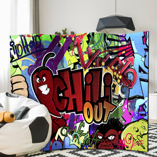 HAPPY LARRY Paravent Chili Out mit 5 Paneelen