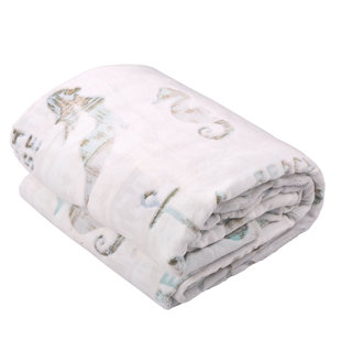HOME SOFT THINGS Beach Life Handmade Throw Blanket
