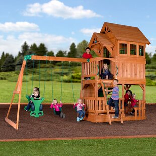 Backyard Discovery Liberty II Cedar Swing Set