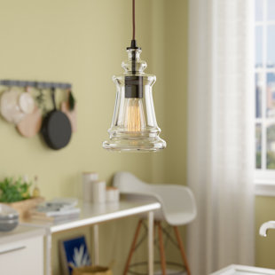WROUGHT STUDIO 1 - Light Oiled Rubbed Bronze Single Pendant
