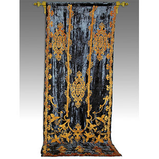 DEBAGE INC. Tudor Velvet Blackout Curtain Panel