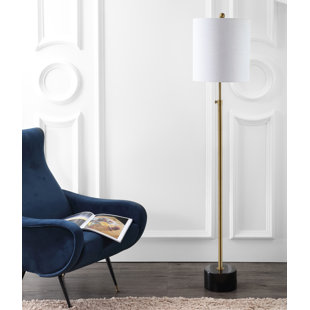 GEORGE OLIVER Classen 66'' Brass Gold Traditional Floor Lamp
