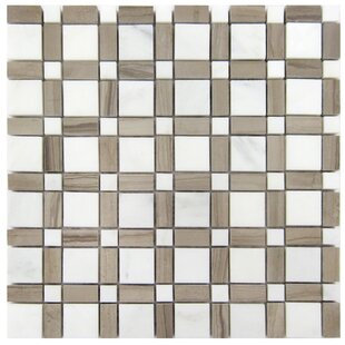 LUXSURFACE Straight Edge Wood Mosaic Wall & Floor Tile