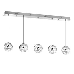 PERSPECTIONS Balken-Pendelleuchte 5-flammig SP