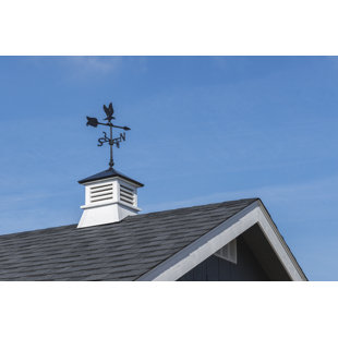 EZ-FIT SHEDS Wood Animals Cupola & Weathervane Set