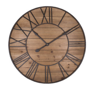 UNION RUSTIC Analoge Wanduhr XXL 90 cm Deluna