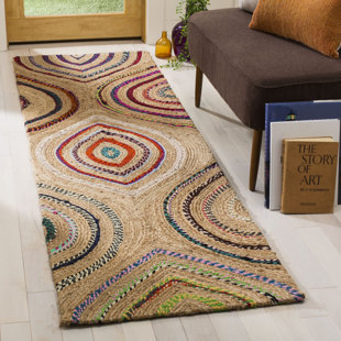 BUNGALOW ROSE Abhay Handmade Flatweave Jute/Sisal Natural/Multi Rug