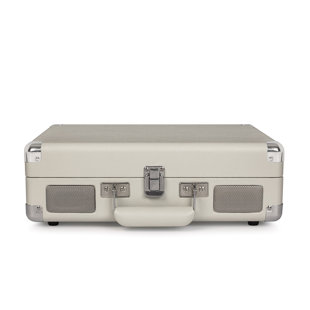 CROSLEY ELECTRONICS Cruiser Deluxe Portable 3 - Speed Turntable Decorative Record Player with Bluetooth
