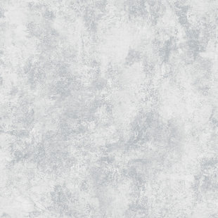GALERIE WALLCOVERINGS Nostalgie Marble Effect 33' L x 21" W Smooth Wallpaper Roll