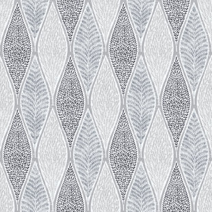 GALERIE WALLCOVERINGS Tempo Geometric Leaf Wave 32.8' L x 21" W Wallpaper Roll