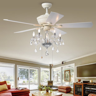 ASTORIA GRAND Ridgway 19'' Ceiling Fan with Light Kit
