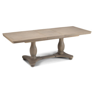 MARLOW HOME CO. Michael Pedestal Extendable Dining Table