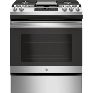 GE APPLIANCES 30" 5.3 cu ft. Slide-in Gas Range with Griddle