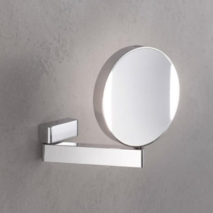 WS BATH COLLECTIONS Imago Round LED Metal Wall Mirror