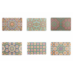 VILLA D'ESTE HOME Marrakech Geometric Rectangle Placemat