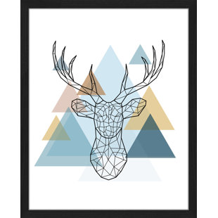 MIKADO LIVING Over The Moon - Single Picture Frame Print