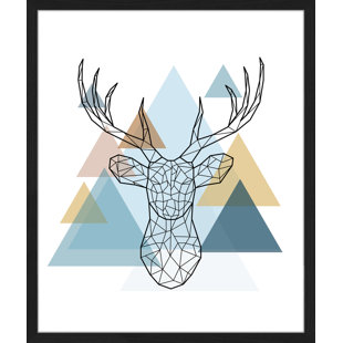 MIKADO LIVING Gerahmtes Poster Over The Moon