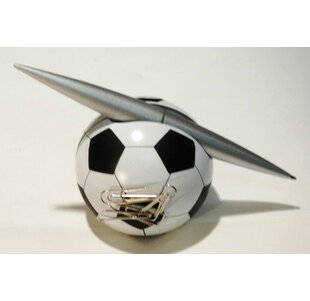 HEIM CONCEPT Soccer Pen Holder with Clip Dispenser