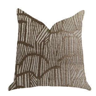 PLUTUS BRANDS Metallic Reversible Throw Pillow