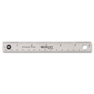 ACME UNITED CORPORATION Westcott Stainless Steel office Ruler