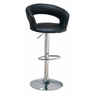 ORREN ELLIS Woolford Swivel Adjustable Height Stool