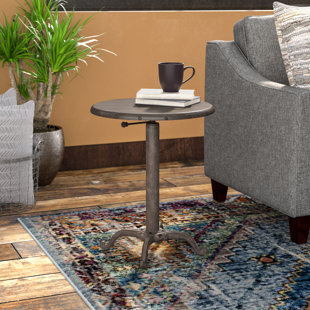WILLISTON FORGE Lingerfelt Pedestal End Table
