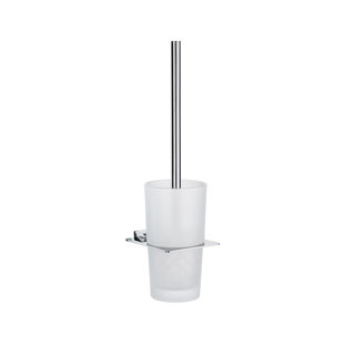 Smedbo Spa Glass Toilet Brush And Holder