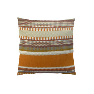 PLUTUS BRANDS Chic Stripe Handmade Lumbar Pillow