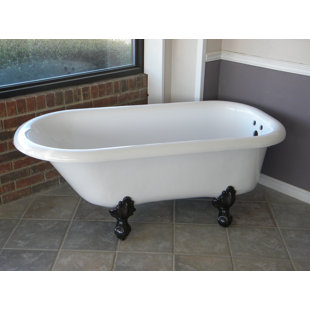 RESTORIA BATHTUB COMPANY Regent 60'' x 30'' Freestanding Soaking Bathtub