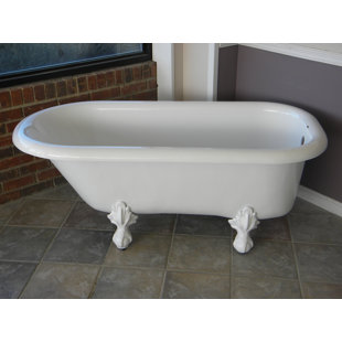 RESTORIA BATHTUB COMPANY Regent 60'' x 30'' Freestanding Soaking Bathtub