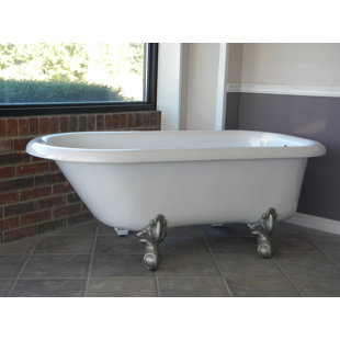 RESTORIA BATHTUB COMPANY Monarch 66'' x 30'' Freestanding Soaking Bathtub