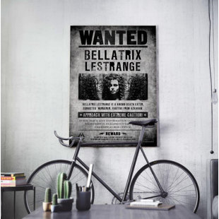 Harry Potter Wanted Bellatrix Lestrange' MightyPrint Wall Decor