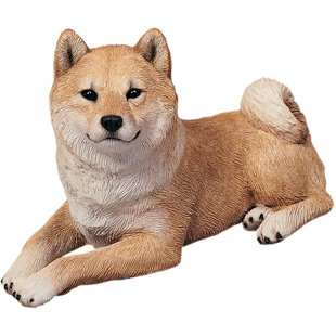 SANDICAST Original Size Shiba Inu Figurine