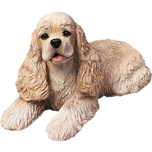 SANDICAST Original Size Cocker Spaniel Sculpture