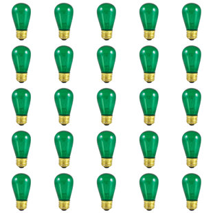 BULBRITE INDUSTRIES 11 Watt S14 E26/Medium (Standard) Dimmable Incandescent Bulb (Set of 25)