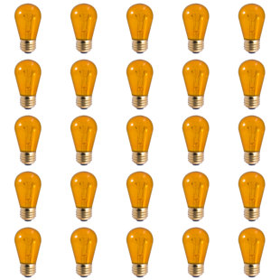 BULBRITE INDUSTRIES 11 Watt S14 E26/Medium (Standard) Dimmable Incandescent Bulb (Set of 25)