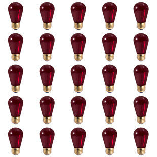 BULBRITE INDUSTRIES 11 Watt S14 E26/Medium (Standard) Dimmable Incandescent Bulb (Set of 25)