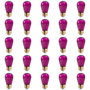 BULBRITE INDUSTRIES 11 Watt S14 E26/Medium (Standard) Dimmable Incandescent Bulb (Set of 25)