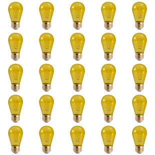 BULBRITE INDUSTRIES 11 Watt S14 E26/Medium (Standard) Dimmable Incandescent Bulb (Set of 25)