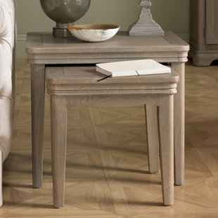 AUGUST GROVE Gaziler 2 Piece Nest of Tables (Set of 2)