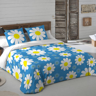 DREAM & FUN® HOME DÉCOR Traditional Cotton Floral Duvet Cover Set