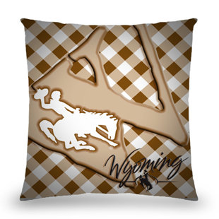 DREAM & FUN® HOME DÉCOR Plaid Cotton Reversible Throw Pillow